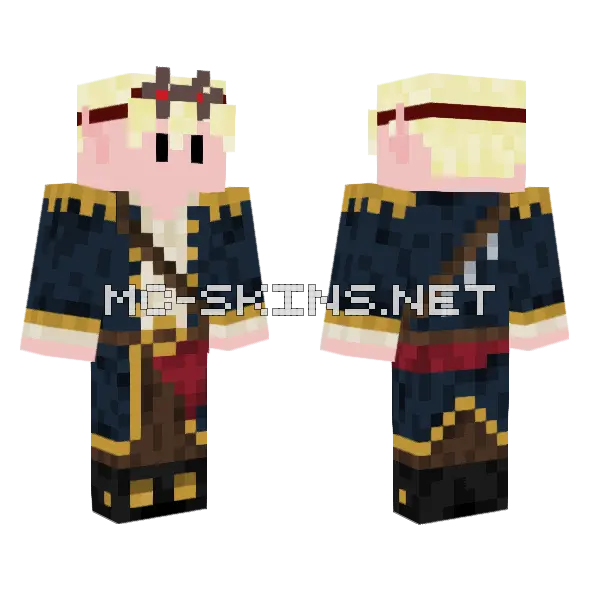 Pirate Temis, front and back