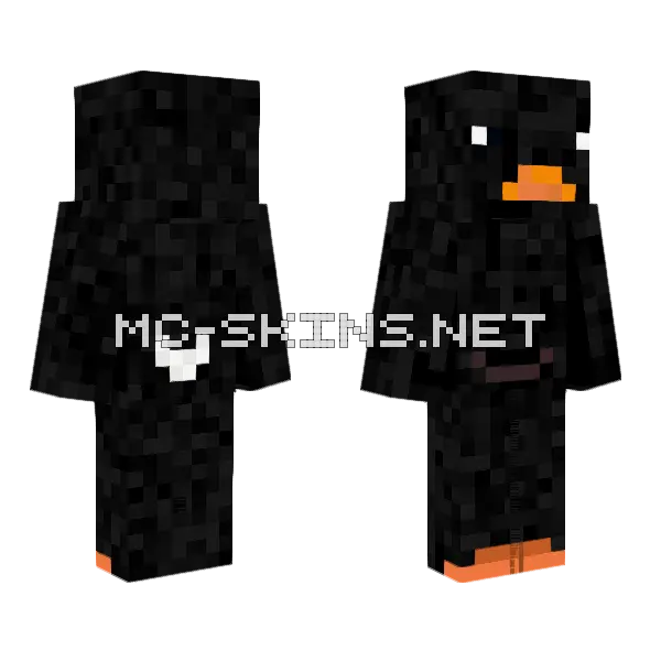 Plant Duck Minecraft skin, front and back