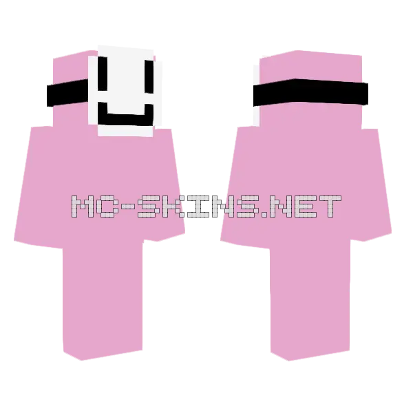 Play Doh Minecraft skin, front and back