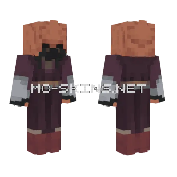 Plo Koon Clone Wars Star Wars Minecraft skin, front and back