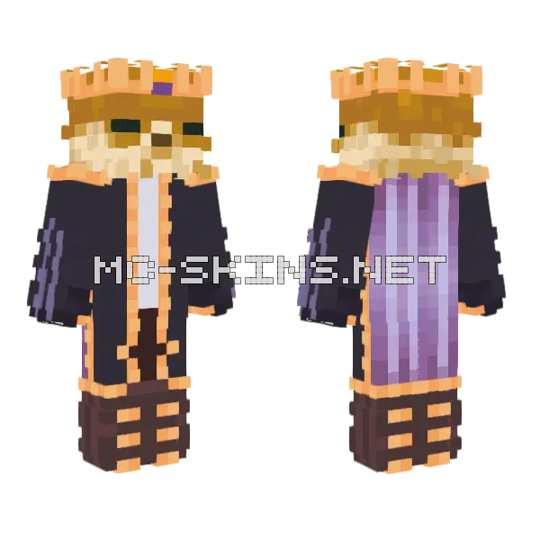 Pmaac Minecraft skin, front and back