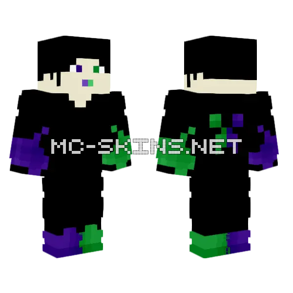 Poison PvP Boy, front and back