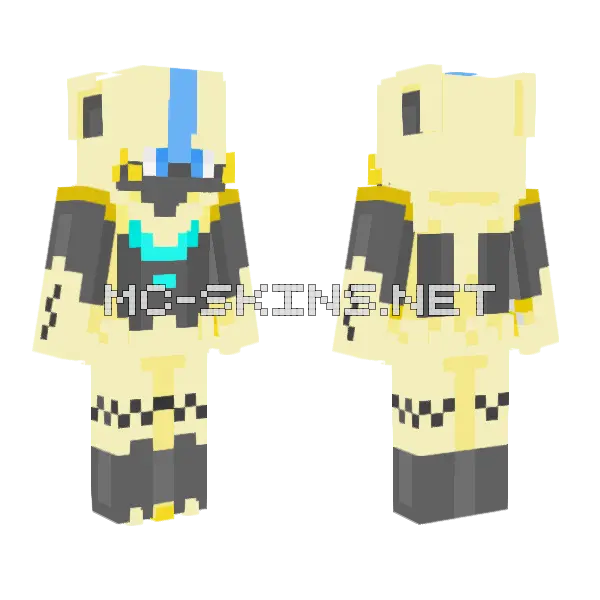 Pokemon Because Why Not Minecraft skin, front and back