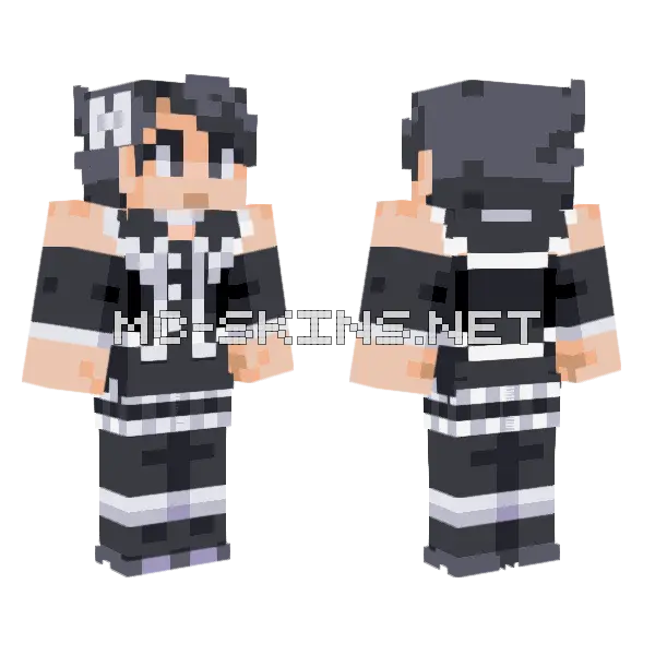 Pokemon DPPT Marley Minecraft skin, front and back