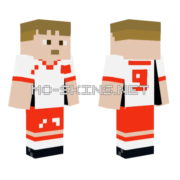 Poland Skin Minecraft skin, front and back