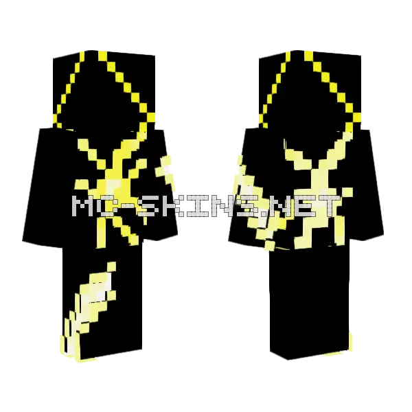 Polarity Skin Minecraft skin, front and back