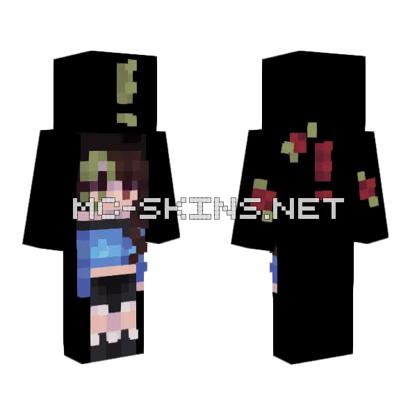 Poll Part 2 Minecraft skin, front and back