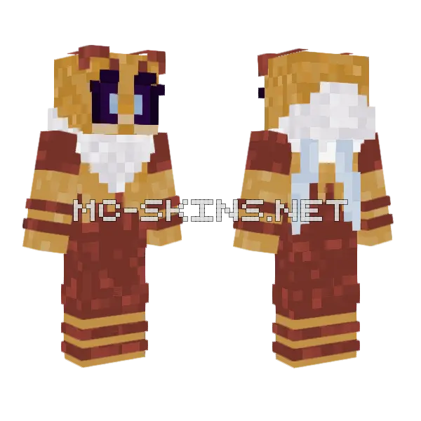 Pollen Boy Minecraft skin, front and back