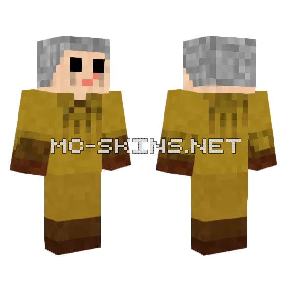 Pomona Sprout Minecraft skin, front and back