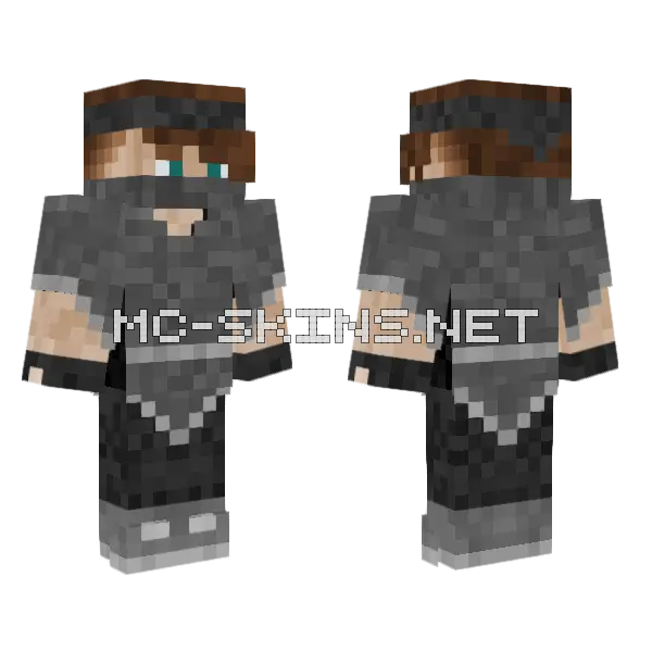Poncho Skin Minecraft skin, front and back