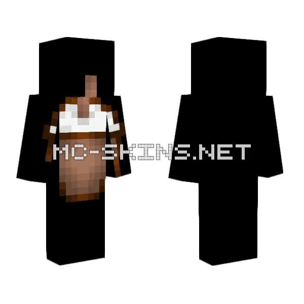Pop A Chocky Milk Minecraft skin, front and back