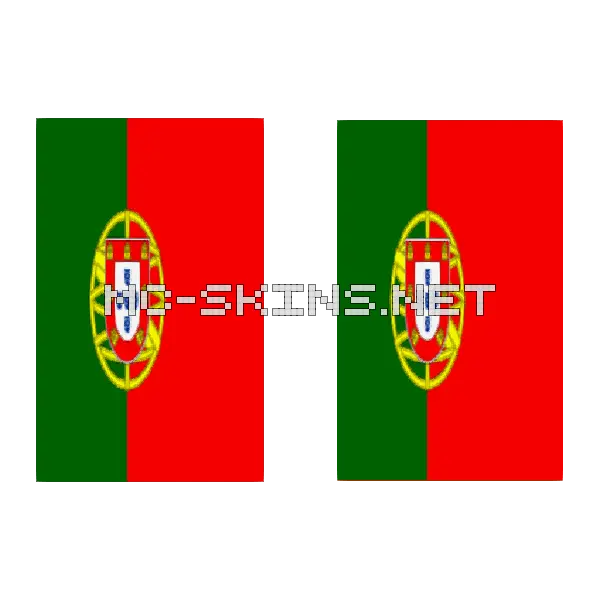 Portugal Flag cape, outside and lining