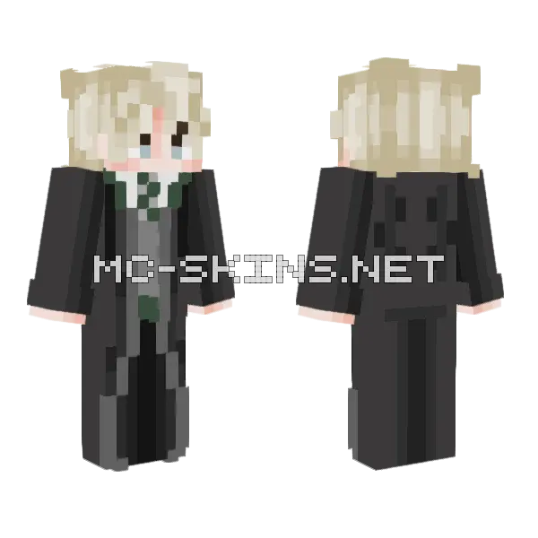 Pottah Remade Minecraft skin, front and back