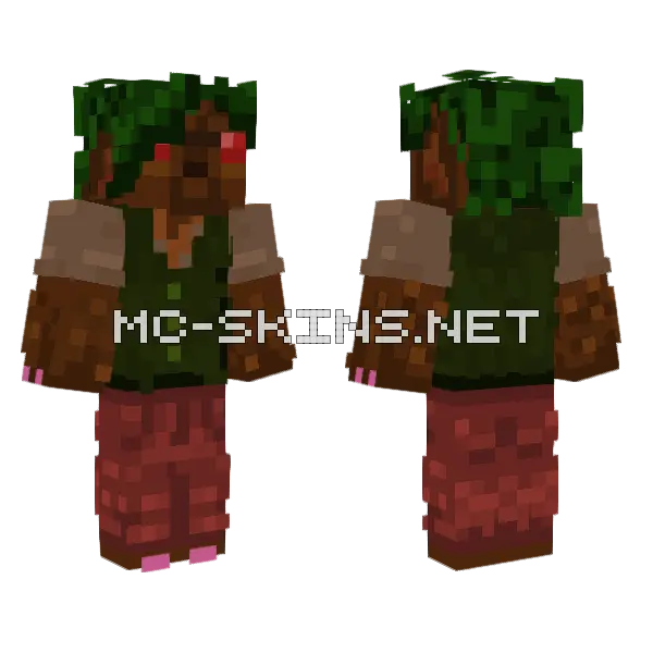 Prefeito Moacir Minecraft skin, front and back