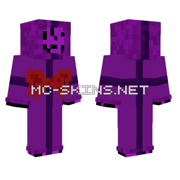 Presentswag Minecraft skin, front and back