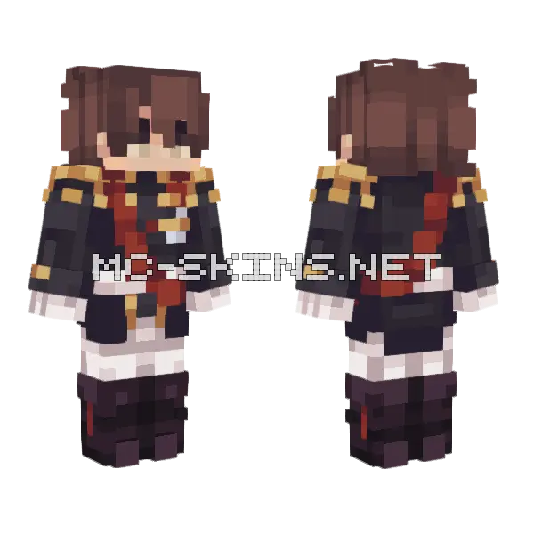 President Skin Minecraft skin, front and back