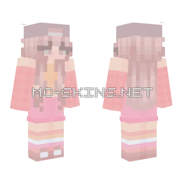 Pretty Hurts 3 Minecraft skin, front and back