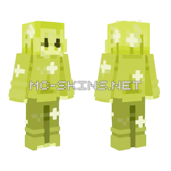Prince Polaris Starchildren Minecraft skin, front and back
