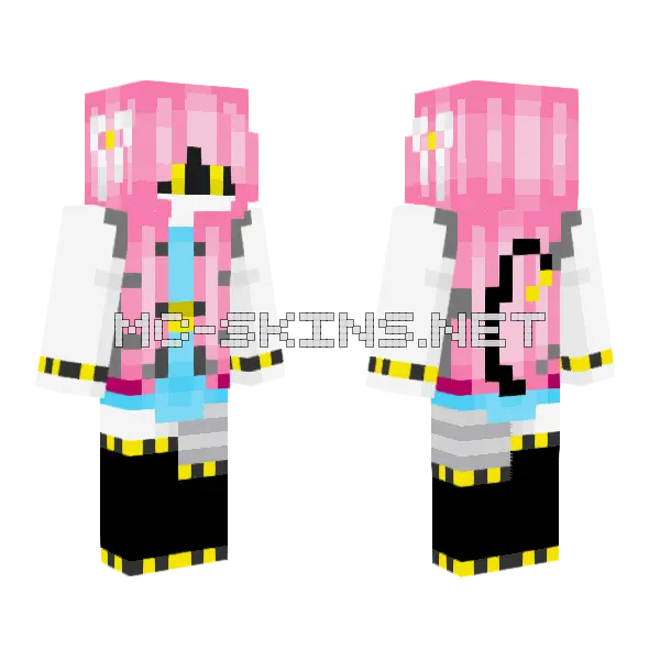 Prisma Dueller Skin Minecraft skin, front and back