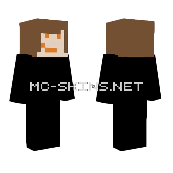Priv P Minecraft skin, front and back