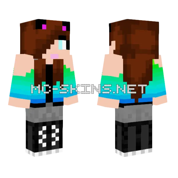 Private My Minecraft skin, front and back