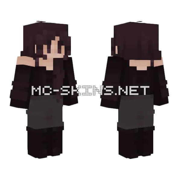 Problems Without Creating More Minecraft skin, front and back