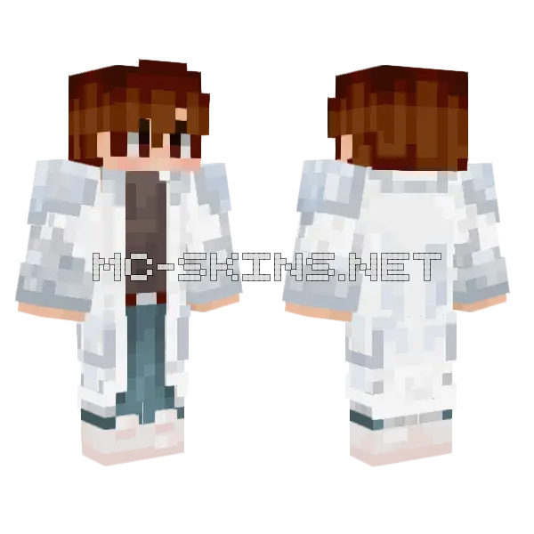 Prof Jsm177y Minecraft skin, front and back
