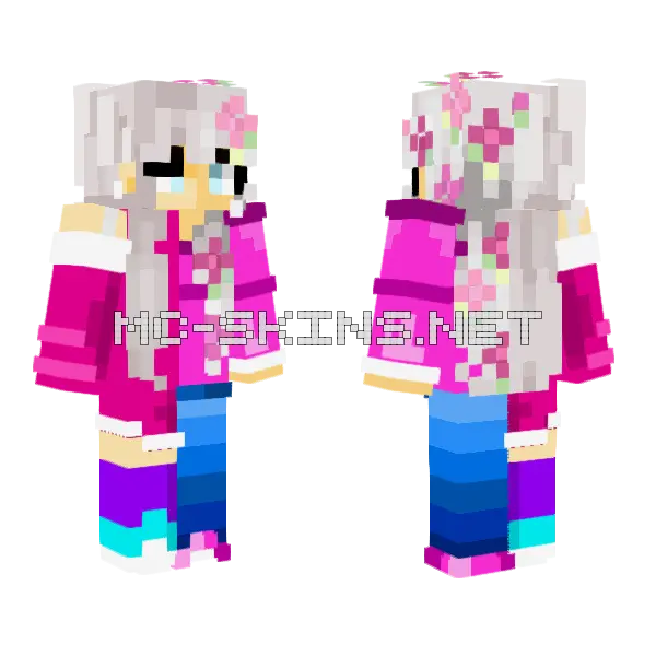 Progress Or Whatever Minecraft skin, front and back
