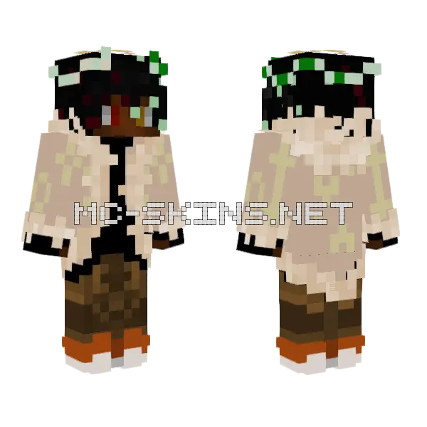 Progress Skin Minecraft skin, front and back