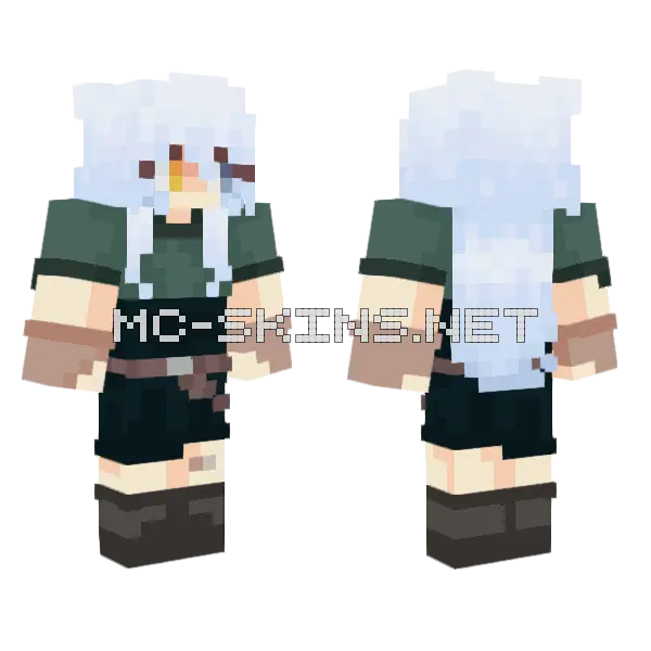 Project Skin Minecraft skin, front and back