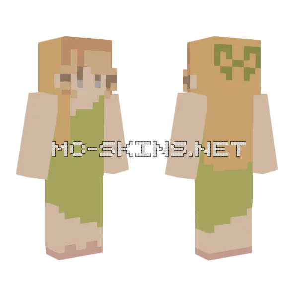 Prom Night 1400 RC Minecraft skin, front and back