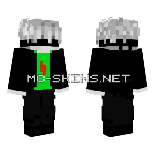 Prorabbi Minecraft skin, front and back