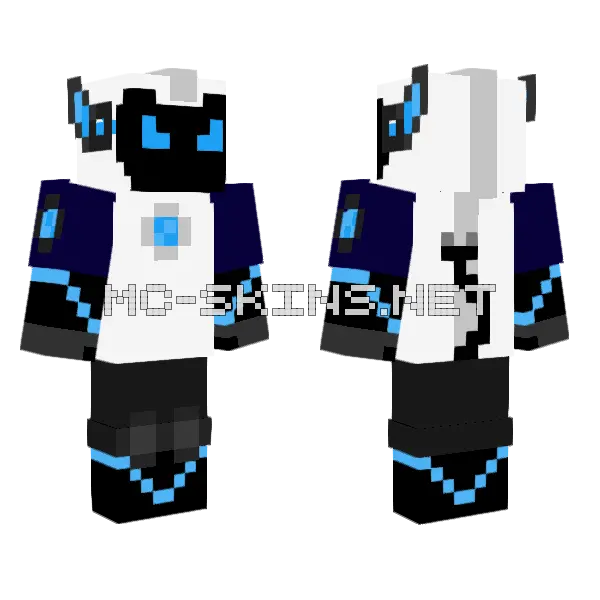 Protegen Skin Minecraft skin, front and back