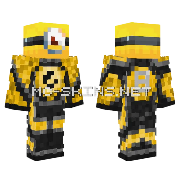 Prypek 06 4 Minecraft skin, front and back