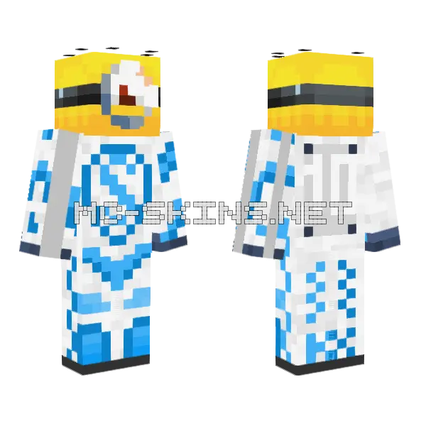 Prypek 10 Swiony Minecraft skin, front and back