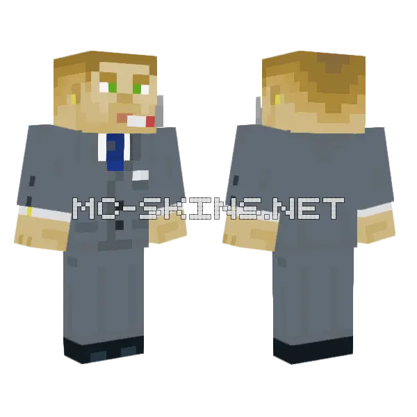 Puchito Porque Es Cine Minecraft skin, front and back