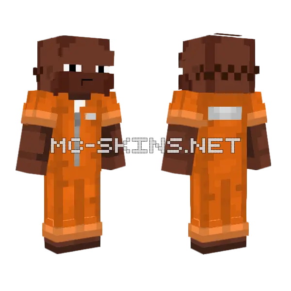 Puhb Minecraft skin, front and back