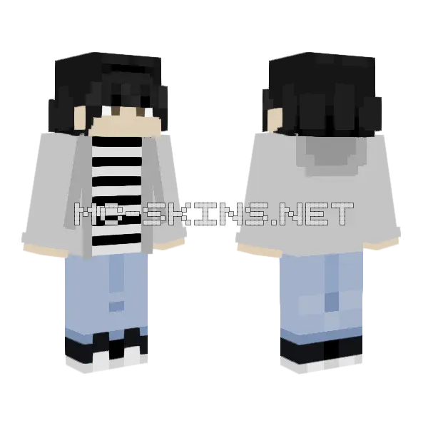 Pun Pun Pt3 Minecraft skin, front and back