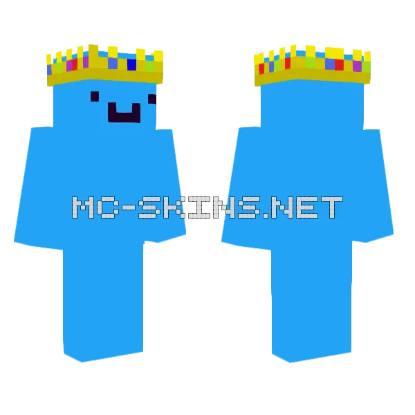 Pure Wemmbu V3 Manifestation Minecraft skin, front and back