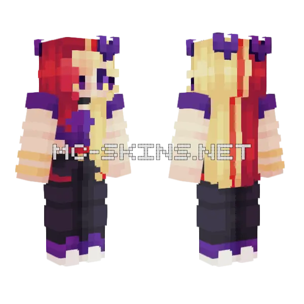 Purple and Gold Kimono, front and back
