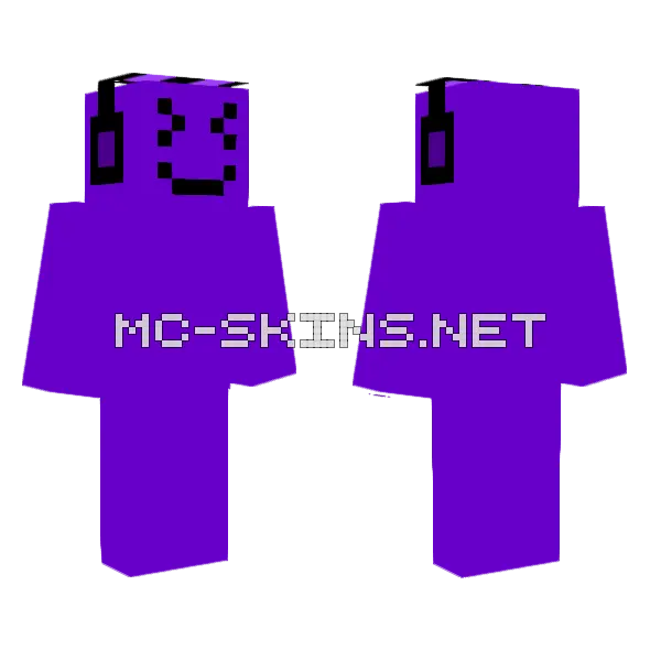 Purple Blob Companion, front and back