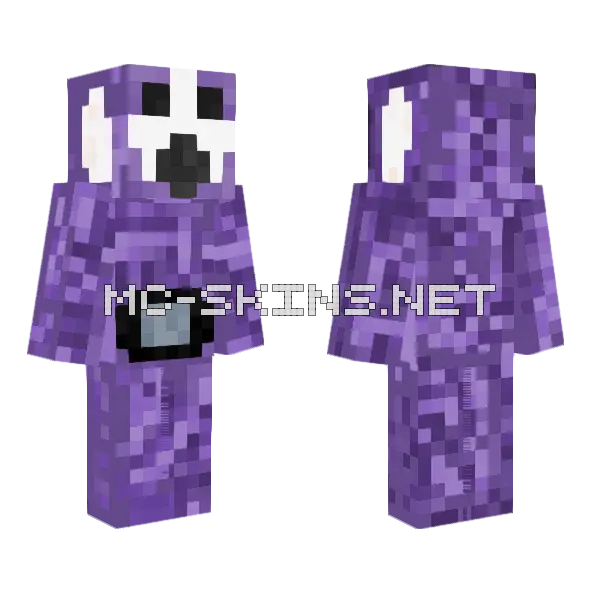 Purple Creature, front and back