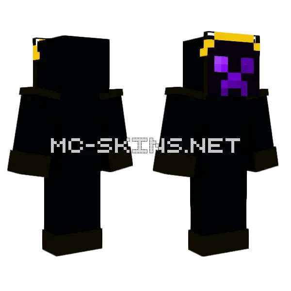 Purple Creeper Crown, front and back