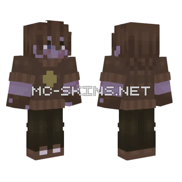 Purple Eyed Adventurer, front and back