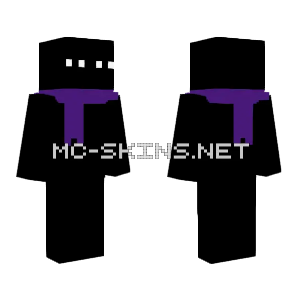 Purple Guy Skin Minecraft skin, front and back