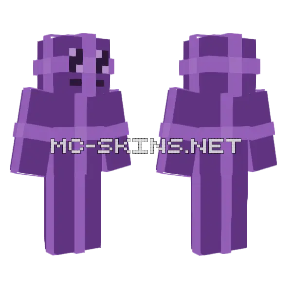Purple Plaid Boy, front and back