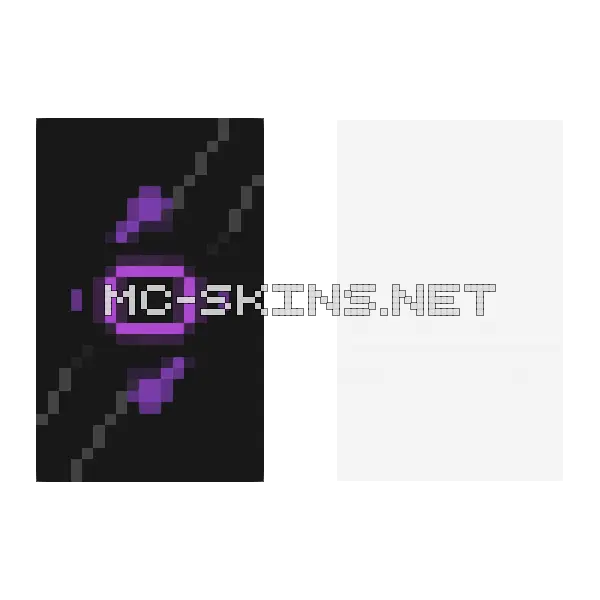 Purple Ring Symbol cape, outside and lining