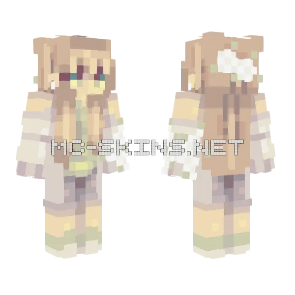 Pyrus Calleryana Skin Minecraft skin, front and back