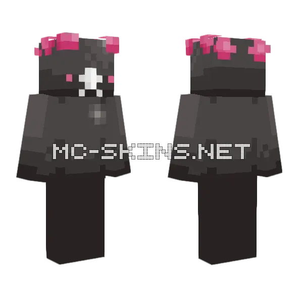 Pyukumuku Pokemon Minecraft skin, front and back