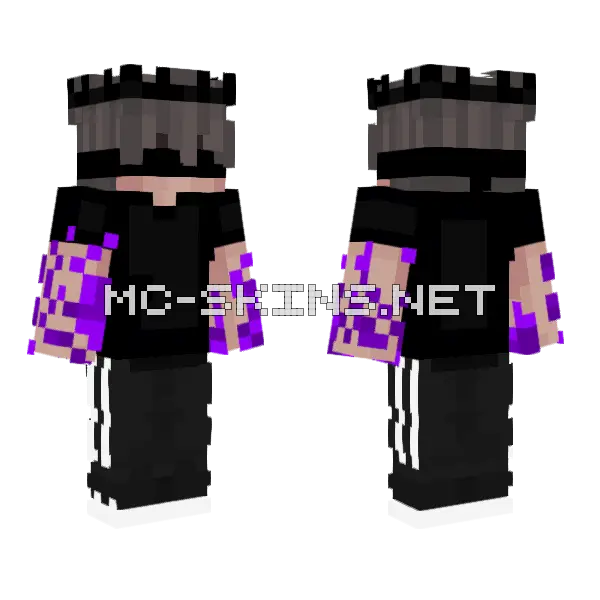 Q Pesao Juan Minecraft skin, front and back